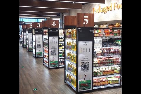 QR codes are everywhere in store